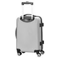 thumbnail image 2 of Silver Minnesota Vikings 20" 8-Wheel Hardcase Spinner Carry-On, 2 of 5