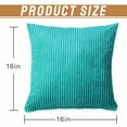 thumbnail image 5 of AUQ 4Pcs Decorative Pillow Covers Seamless Finish Pillow Covers 16X16 Anti-Fuzzing Pillow Covers Style3, 5 of 7