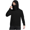 thumbnail image 6 of MKOSPLRT 4-15 Years Kids' UPF 50+ Sun Protection Hoodie Lightweight Ice Silk Long Sleeve Shirt with Face Mask Outdoor Sports Hoodies for Boys Girls, 6 of 9
