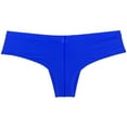 thumbnail image 2 of Botmois Men's Solid Spandex Comfy Pouch Soft Bikini Briefs Trunks Bulge Enhancing Underwear Panties Blue XL, 2 of 3