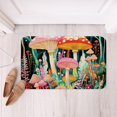thumbnail image 2 of Erosebridal Pink Mushroom Bathtub Mat 20x32,Spring Graden Bath Rug,Flower Bedroom Decor, 2 of 5