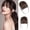Air-Dark Brown, variant on Clip In Bangs- Bangs Hair Clip  Black Clip  Bangs Real Human Hair Air Curtain Bangs For Women Clips Wispy Bangs Hair Extensions Fringe With Temples Hairpieces Curved Bangs For Daily Wear