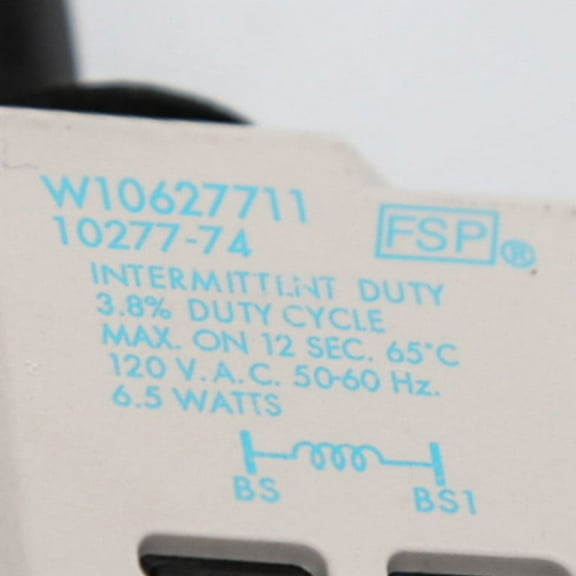 WPW10627711 Whirlpool On And Off Relay OEM WPW10627711