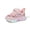 Pink, variant on Toddler Light Up Shoes for Girls Boys Non Slip Led Sneakers with Hook and Loop Athletic Running Walking Tennis Shoes Pink Size 5.5 Toddler