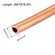 thumbnail image 3 of Uxcell 1/8"x 6.5Ft Tubo de refrigeración Bobina de cobre tono dorado 1 pieza, 3 of 5