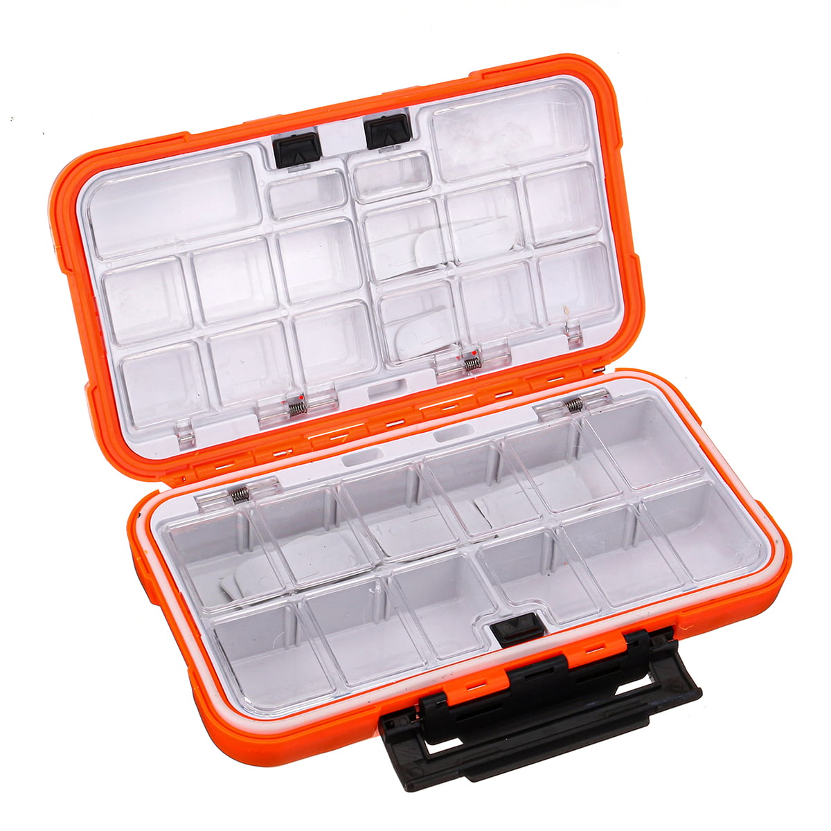 Fishing Lure Boxes Bait Tackle Plastic Storage Handle Lure Case Mini Lure Box for Vest Fishing Accessories Storage Containers