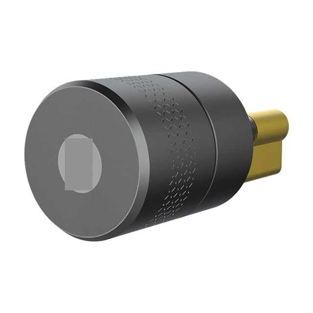 Door Lock, Smart Door Lock Motor TUYA Smart Lock Finrprint Lock Electronic Lock Use Original Cylinder ,Easy to Install