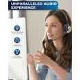 thumbnail image 2 of Auriculares USB mono con cable Wantek, micrófono con cancelación de ruido y controles en línea. Auriculares UC para negocios, Skype, SoftPhone y centro de llamadas. Chat nítido. Ligeros y ultra cómodo, 2 of 5