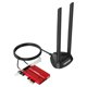 thumbnail image 1 of AX181Plus, tarjetas adaptadoras WiFi inalámbricas, Bluetooth de banda dual 5.2, tarjeta WiFi Enrutador WiFi inteligente Soporte WAN dual Tarjeta Wi Sunnimix adaptador wifi usb, 1 of 8