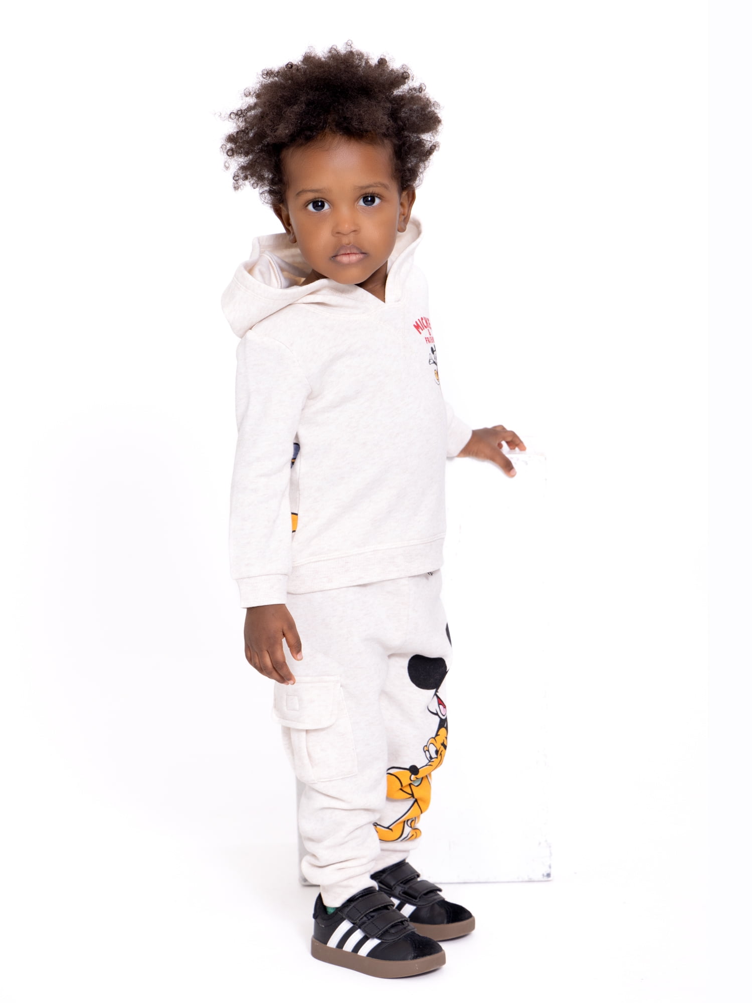 Mickey Mouse Toddler Boy Hoodie and Joggers Set, Sizes 12M-5T