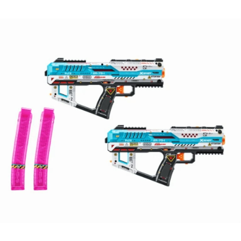 Zuru X-Shot Pro Fury-X Battle Blaster 2-Pack with Target & 300