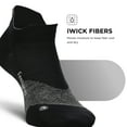 thumbnail image 6 of Feetures Elite Ultra Light Cushion Ankle Socks - Sport Sock with Targeted Compression - New Black, M (1 Pair), 6 of 8
