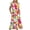 Hot Pink, variant on Penkiiy Women Floral Print Short Sleeve Dress Loose Plain Casual Summer Flowy Tiered Long Maxi Dresses with Pockets S Light Blue