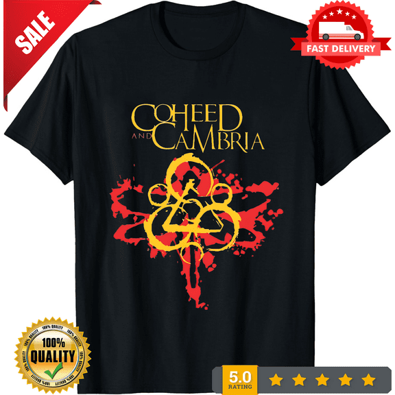 Vintage VTG Coheed and Cambria band T-shirt size S-5XL, NEW TRENDING ITEM-TH71288