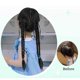 thumbnail image 4 of Girls Braided Hair Extensions Hairpiece Synthetic False Ponytail for Anime Coser Street Photography Hair Tie Natural black, 4 of 4