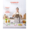 thumbnail image 2 of VEVOR Canning Supplies Starter Kit 9 PCS Stainless Steel Water Bath Canning Set, 2 of 9