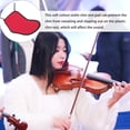 thumbnail image 4 of LRXIYODE 1 Pce Repose-Menton en Coton Rouge pour Violon Coussin de Joue Confortable Accessoire de Protection, 4 of 6