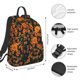 thumbnail image 2 of Disketp Daisies Mochila Ligera e Impermeable, Mochila de Día Resistente para Viajes, Senderismo y Uso Diario para Hombre y Mujer, 2 of 7
