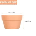 thumbnail image 6 of 10pcs Ceramic Pot Round Planter Flower Pot Decorative Flower Container for Scindapsus and Ivy Vine 7x4. 5cm, 6 of 6