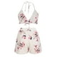 thumbnail image 5 of Traje de cintura de cintura deportiva con estampado floral de verano para mujer Traje de tres piezas informal de moda Wmkox8yi  bvn2820, 5 of 8