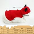 thumbnail image 7 of SPRING PARK Bunny Costumes - Cute Guinea Pig Clothes Soft Bunny Vest Cozy Cape with Leash for Guinea Pig Ferret Bunny Kitten and Other Small Animals for Christmas, 7 of 7