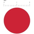 thumbnail image 4 of Étiquette 1 Pouce Autocollants Permanents Code Couleur, 500 par Rouleau-Rouge, 4 of 7