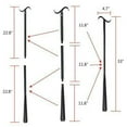 thumbnail image 4 of 28inch Dressing Stick And Long with hooks Handled with hooks Shoehorn - Long Handled Dressing Aid, 4 of 9