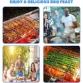 thumbnail image 3 of Shallow Grill Basket Fish Grill Basket, Fish Grilling Basket BBQ Fish Grill Baskets for Outdoor Grill,Grill Basket with Removable Handle. Perfect for Grilling Fish Fillets, 3 of 7