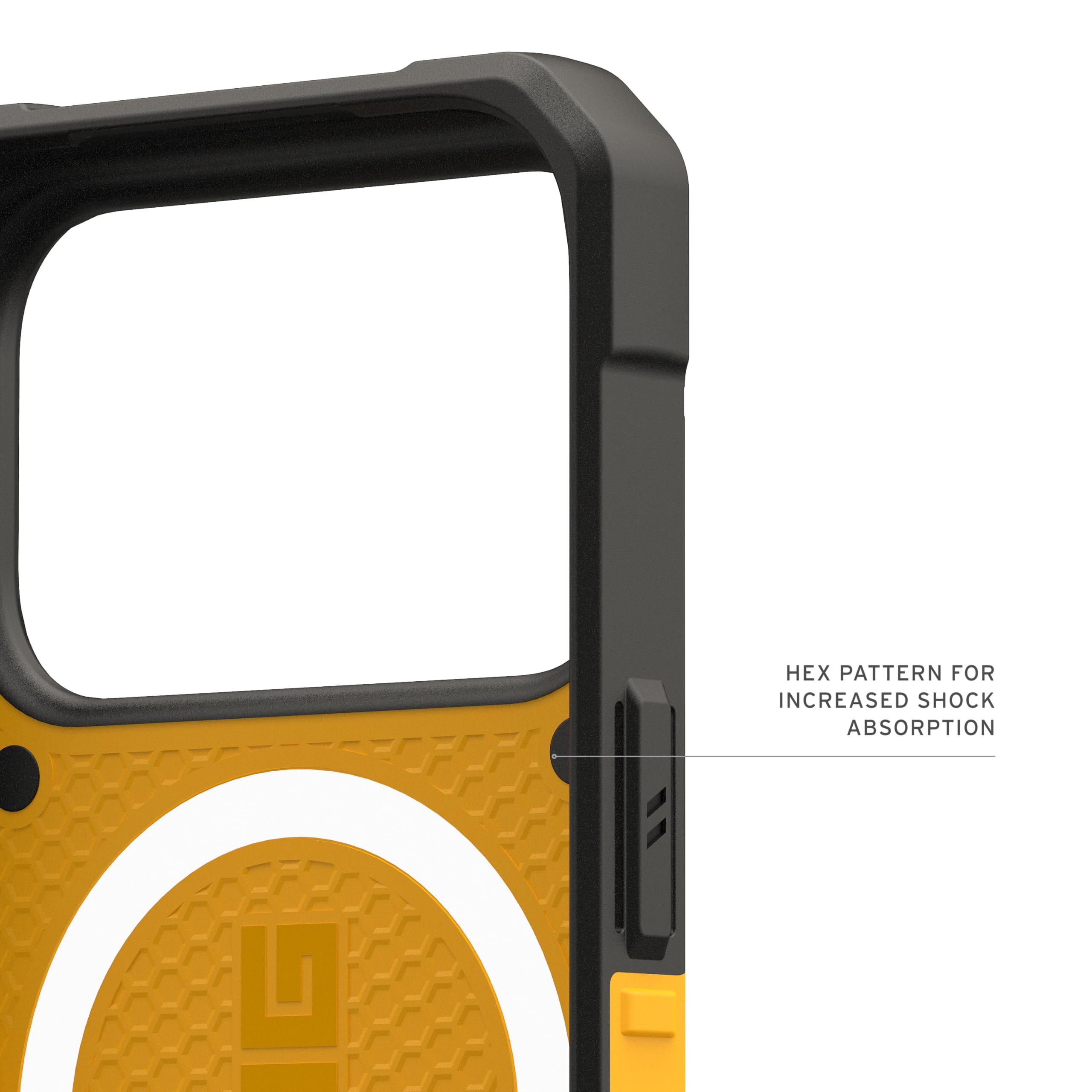 UAG iPhone 17 Pro Case Pathfinder - Compatible with MagSafe Military Grade Protective Cover, Heritage Yellow