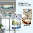 thumbnail image 4 of 2 Pack Magnetic Fluorescent Light Covers, 2x4 Ft,Ocean Marine Life Tropical Turtle Fish Animal Magnetic Light Covers for Ceiling Lights Classroom Office Home Decor, 4 of 9
