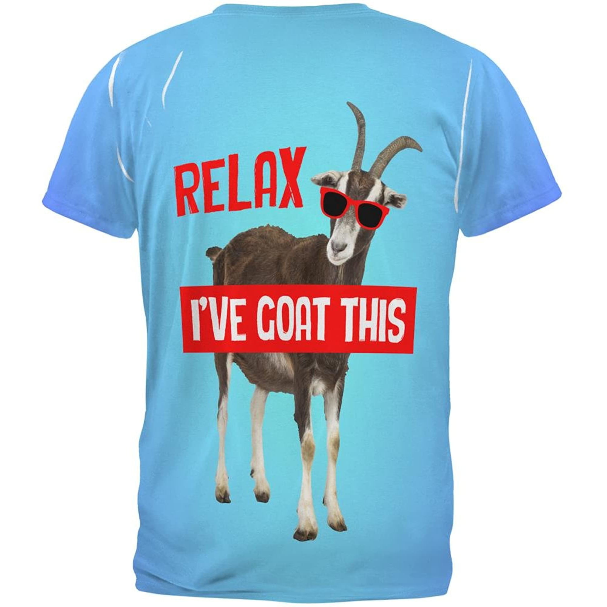 Animal World Relax Ive Goat Got This All Over Mens T Shirt | Walmart Canada