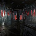 thumbnail image 4 of Liquidación Happy Halloween Paper Banners Bloody Hanging Decoration Cutting Tool Banner, 4 of 5