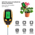 thumbnail image 1 of 5 In 1 Flower Pot Soil Tester Ph Detector Moisture/light/ph/temperature, 1 of 5