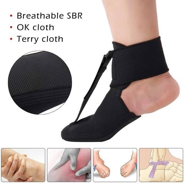 S/M/L Adjustable Plantar Fasciitis Night Stretching Splint Boot Foot ...