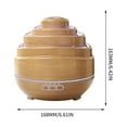 thumbnail image 3 of Tower Aromatherapy Humidifier with Colorful Night Lights, 500ml Water Tank, Remote Control, Auto Shut-Off, Ultra-Quiet Operation for Home & Office, 168x168x163mm, 3 of 6