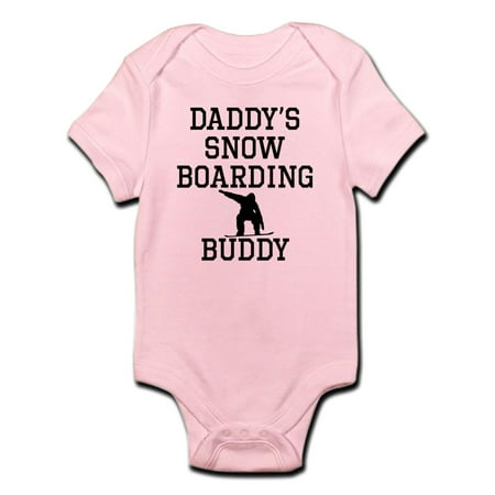 

CafePress - Daddys Snowboarding Buddy Body Suit - Baby Light Bodysuit