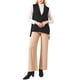 thumbnail image 2 of INSPIRE CHIC Chaleco de trabajo sin mangas con solapa y un botón ajustable en la cintura para mujer XL negro, 2 of 5