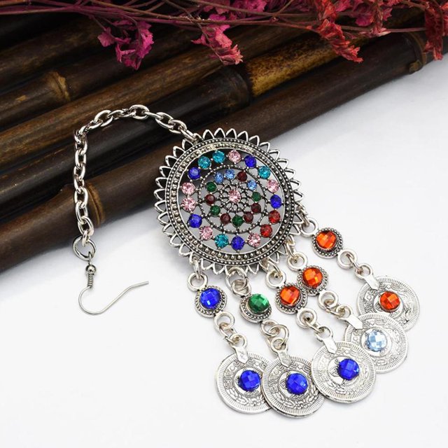 Head Head Headpiece Boho Style Ethic Nupcial Headpiece, Joyería De Las Mujeres Para De Cumpleaños