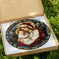 thumbnail image 5 of Virgin Mary Stained Glass Style Wall and Window Decoration, Virgin Mary Suncatcher Wall Art, Christian Home Decor Virgin Mary Window Hanging, 5 of 5