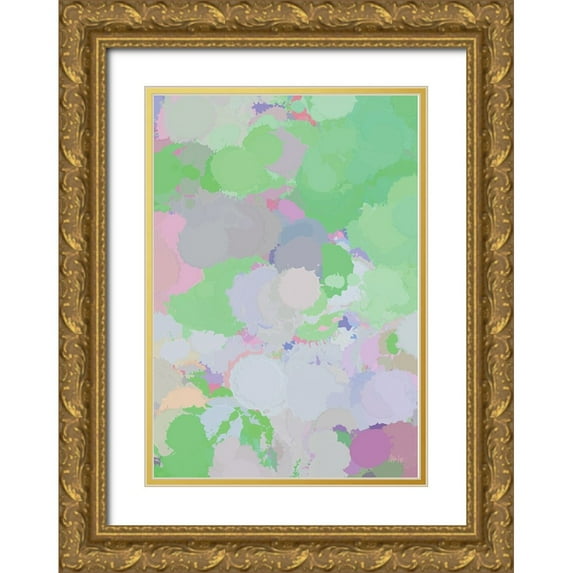 Fay, Mela 18x24 Gold Ornate Wood Framed with Double Matting Museum Art Print Titled - Abstract I