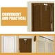 thumbnail image 4 of Cerradura de puerta plegable, cerradura de refuerzo de seguridad de doble puerta, cerradura de puerta de armario de acero inoxidable, cerradura de puerta plegable, 4 of 8