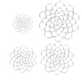 thumbnail image 2 of Soumake 1/3/4Pcs Flower Holder Stainless Steel Flower Arrangement Holder Reusable Flower Arranging Tool For Home, 2 of 8