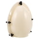 thumbnail image 1 of ColoMX Molde grande con forma de huevo: Molde de plástico gigante de 20 cm para chocolate, esculturas huecas de Pascua, huevos dorados rompibles, juegos de fiesta y exhibiciones de regalos., 1 of 8