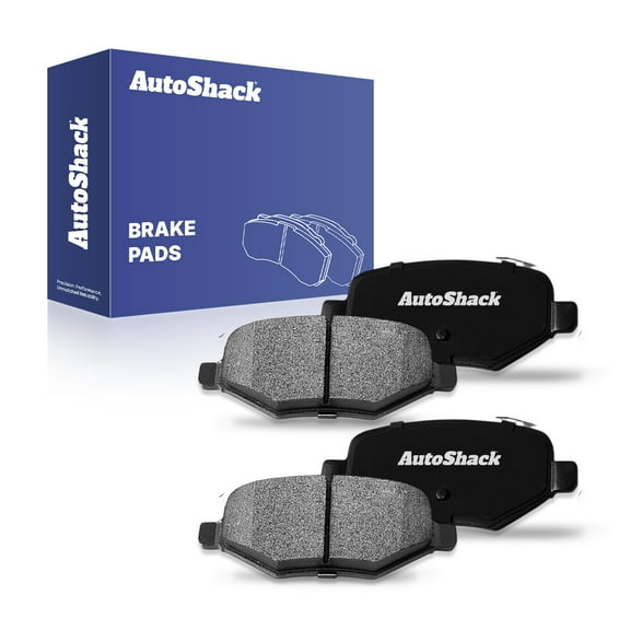 AutoShack Rear Ceramic Brake Pad Set for Ford, Explorer 2011-2019 Edge 2011-2014 Taurus 2010-2019 Flex 2009-2019 Police Interceptor Utility 2013-2019, AWD FWD L4 2.0L 2.3L V6 3.5L 3.7L