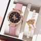 thumbnail image 2 of Relojes De Mujer Mariposa Digital Cinturón Reloj 2 Conjuntos Casual Analógico Simple Pulsera Nuevo Gao Jiahui unisex, 2 of 2