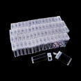 thumbnail image 6 of 64 Grids Jewelry Dividers Box Transparent Plastic Storage Box Bead Jewelry Storage Box Gift, 6 of 8