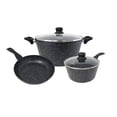 thumbnail image 1 of Westinghouse Batería de Cocina de 5 Piezas Mármol Negro WCCS000905AMBB, 1 of 4