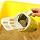 thumbnail image 4 of Sistema de soporte para pala de arena para gatos | Pala 3 en 1 y contenedor de almacenamiento de residuos | Cuchara portátil de caja de arena de plástico gris/amarillo/verde, 9,84"x5,51"x4,33", 4 of 6