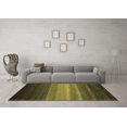 thumbnail image 3 of Ahgly Company Indoor Square Abstract Brown Contemporary Area Rugs, 7' Square, 3 of 4