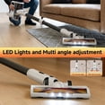 thumbnail image 6 of Cordless Vacuum Cleaner Lightweight Stick with Rechargeable Battery 45Mins Runtime 8-in-1 Handheld for Hardfloor Carpets Pet Hair White Yellow, 6 of 7